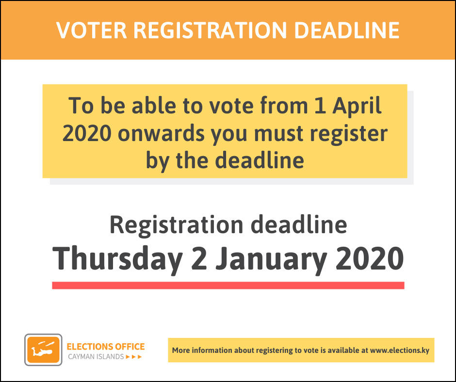 Voter Registration Deadline Reminder