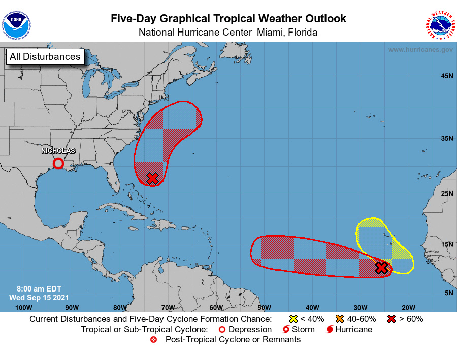 ATLANTIC TROPICAL WAVE COULD BE THE NEXT NAMED STORM