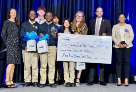 Cayman Prep wins the 2024 KPMG Brain Bowl Academic Tournament